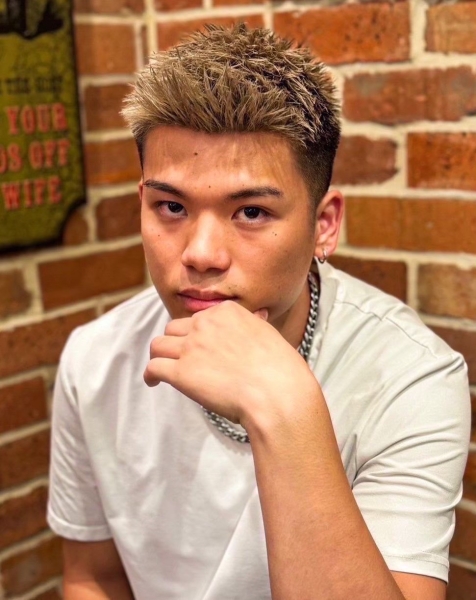 ハイトーンショートスタイル