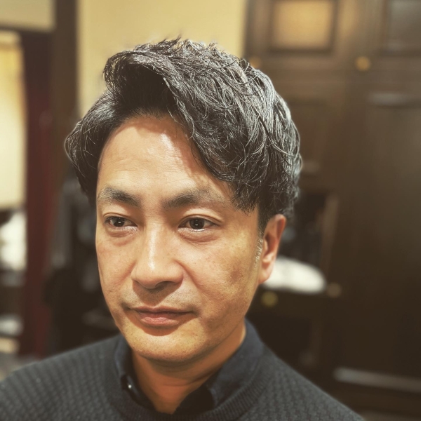 おじさん ツーブロック ツイスパ 田町 三田 品川