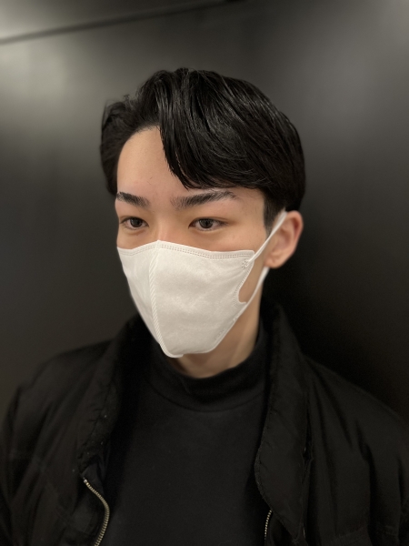 短め 七三分け 韓流 田町 三田 品川