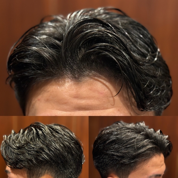 メンズ 七三分け 刈り上げ 田町 三田 芝 品川