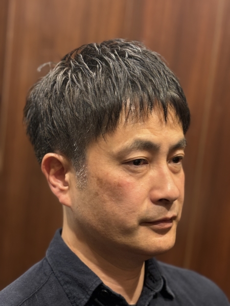 40代50代 おじさん ツーブロック