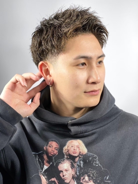 ツーブロ ツイスパ