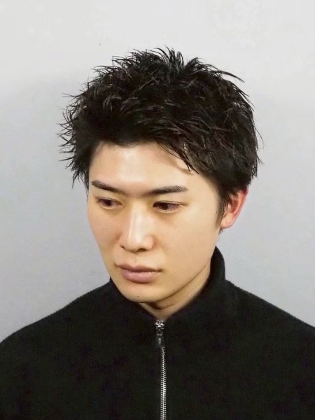 【HIRO GINZA仙台本店-/スパイキーピンパーマ】