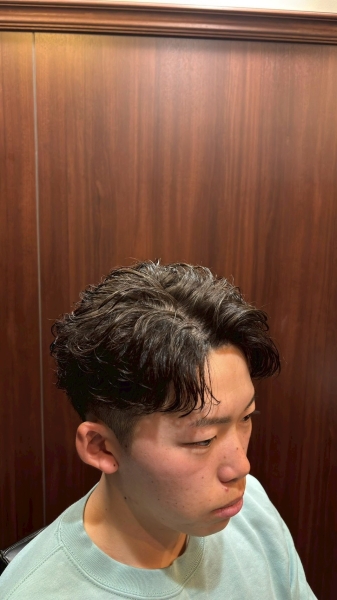 【HIRO GINZA仙台本店-/フェザーパーマ】