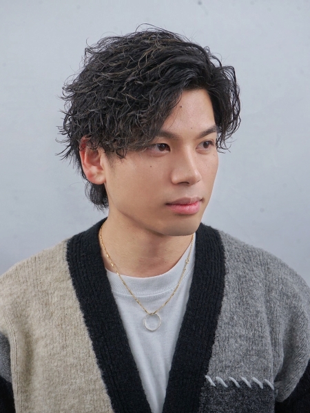 春仕様のメンズパーマ!