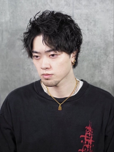 ツイスパアップバング〈理容室〉