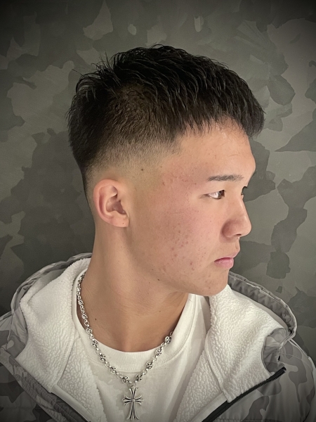 クロップ×スキンフェード