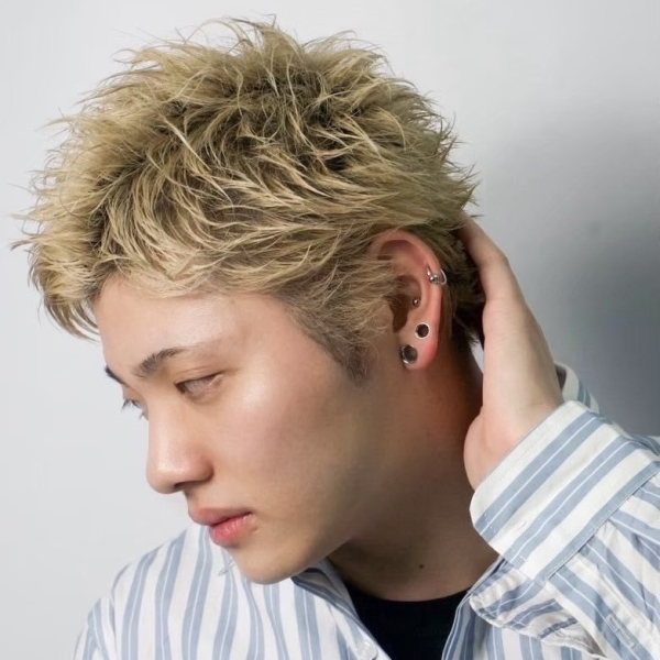 ハイトーンスパイキーショート