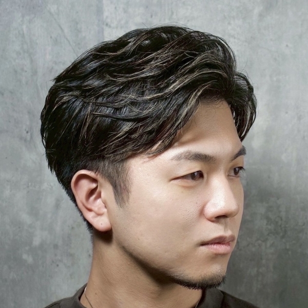 かきあげスタイル