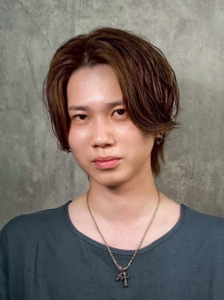 センターパート/ウルフ