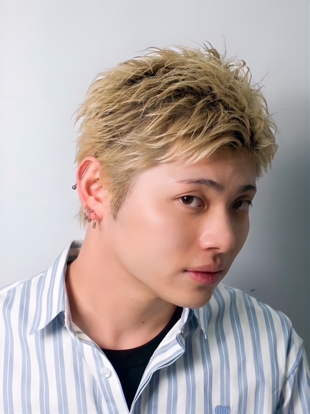 ハイトーンスパイキーショート