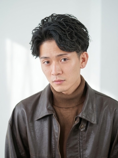 ツーブロックフェザー