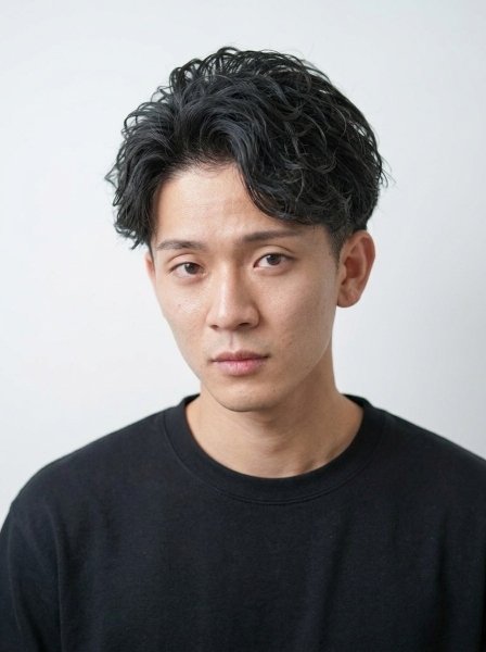 ツーブロックフェザー