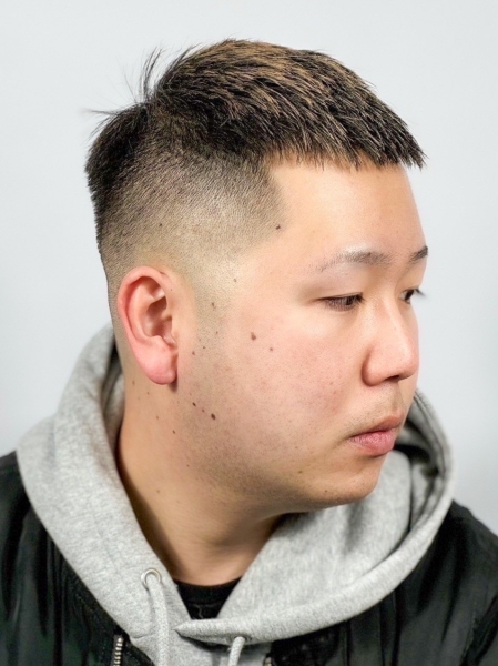 クロップスタイル×スキンフェード