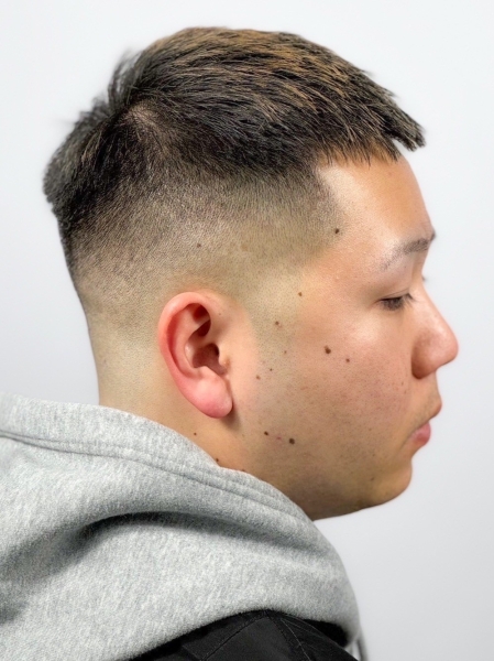 クロップスタイル×スキンフェード