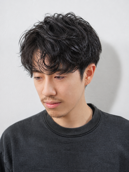 マッシュ/ニュアンスパーマ〈理容室〉