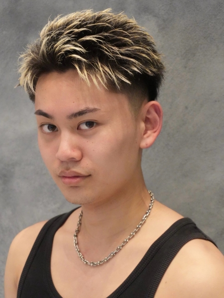 スパイキーショート メッシュ