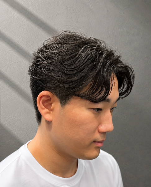 フェザーパーマ×難波心斎橋