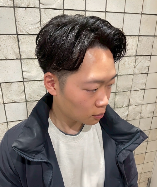 ツーブロック刈り上げ