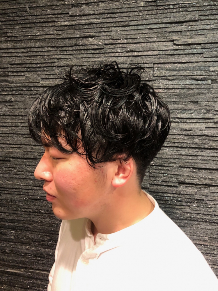 ナチュラルパーマ｜ヘアカタログ｜高級理容室 床屋 ヒロ銀座ヘアーサロン