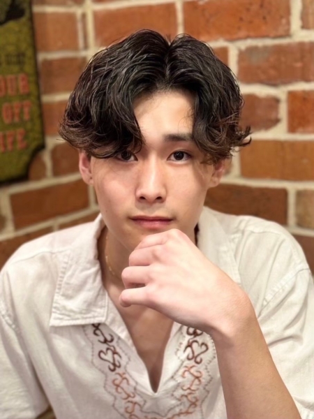 スパイラルパーマ