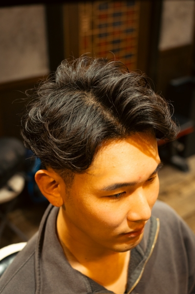 ツーブロックニュアンスパーマ