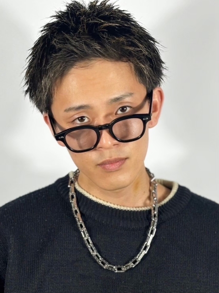 【王道メンズショート】アップバング×メッシュで差をつける