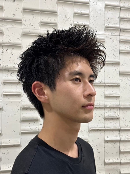 【ツイストスパイラル】アップバング・大人爽やかベリーショート