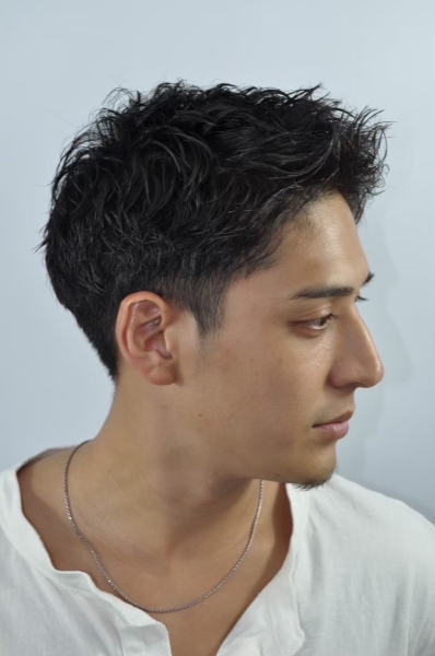 ナチュラルアップバング