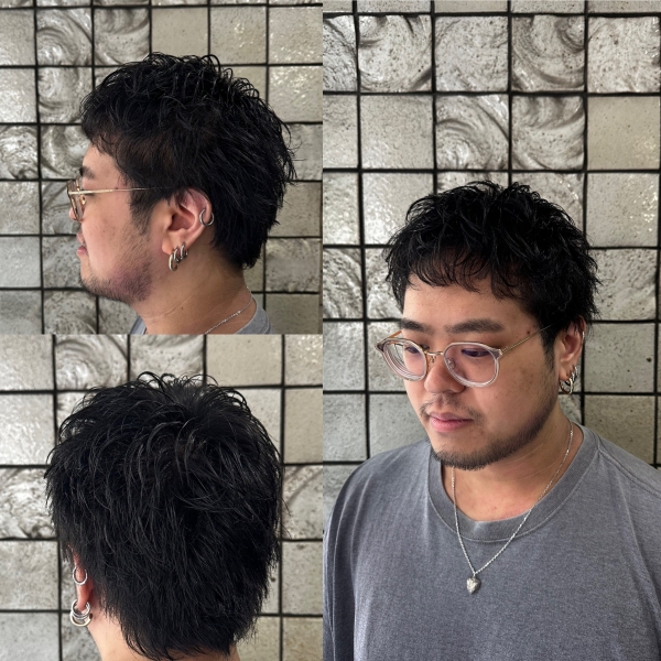 King Gnu 井口理さん風パーマ