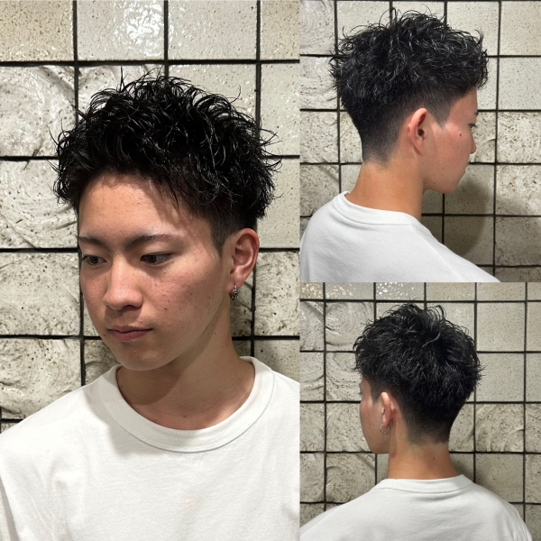 kinggnu 井口理さん風パーマ