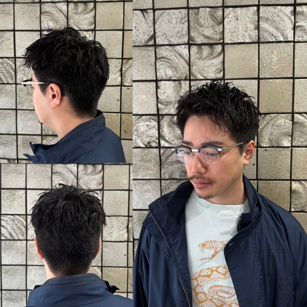 King Gnu 井口理さん風パーマ