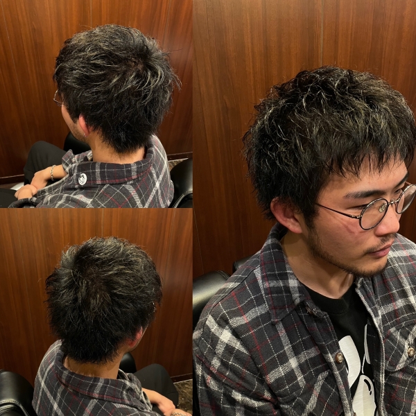 King Gnu 井口理さん風 パーマ