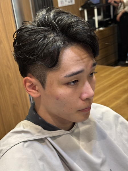 毛流れショート