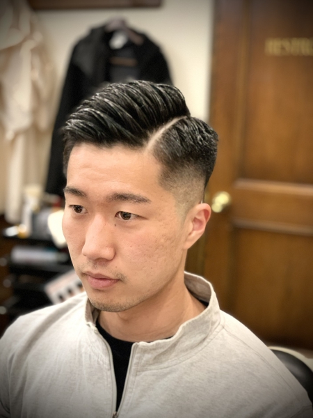 レンジャーカット ヘアカタログ 高級理容室 床屋 ヒロ銀座ヘアーサロン