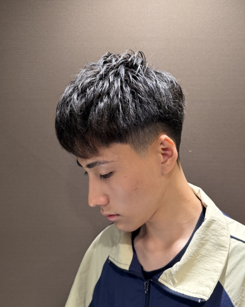 ローテーパーフェードショート
