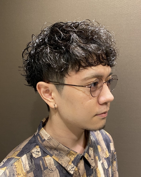 スパイラルパーマ