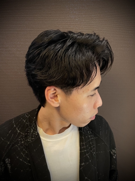 ニュアンスパーマ センターパート