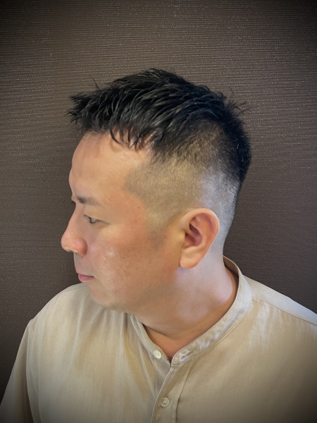 フェード メンズショート