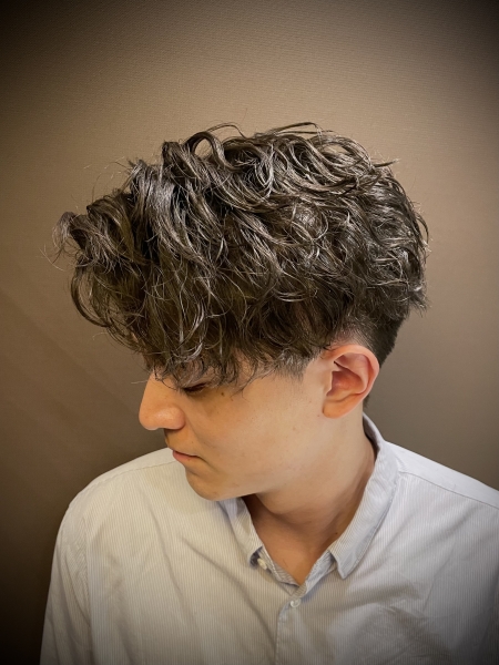 ツイストスパイラル×センターパート