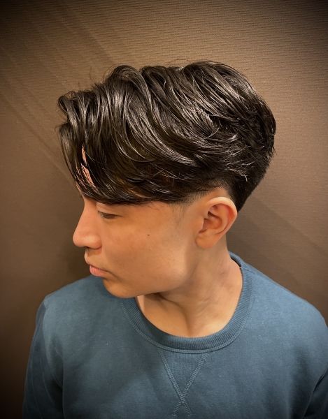 ニュアンスパーマ センターパート