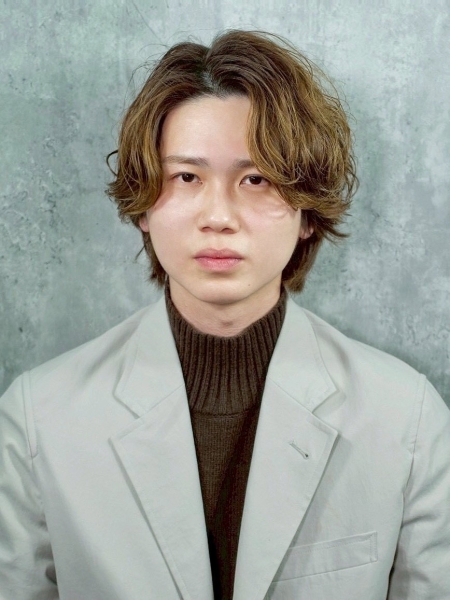 カット/ツイストスパイラルパーマ/カラー/ヘッド