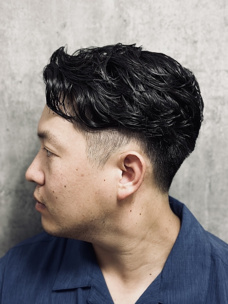 かきあげスタイル