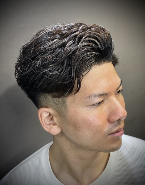 かきあげフェード