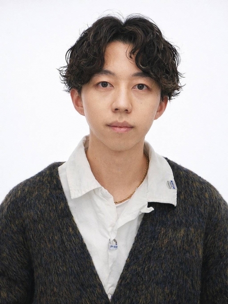 センターパート/シャドウパーマ〈理容室〉