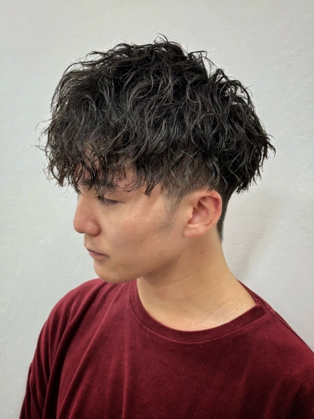 スパイラルパーマ