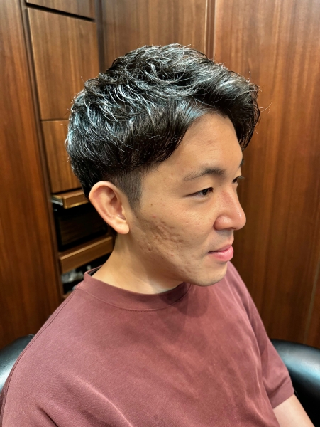 ほんのりパーマ