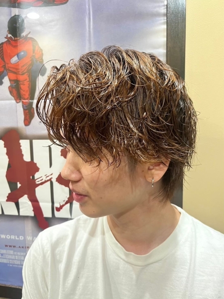 茶髪カラーメンズ