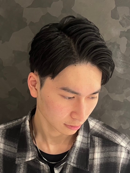 アップバングショート