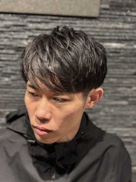 耳上すっきり!シースルーマッシュ